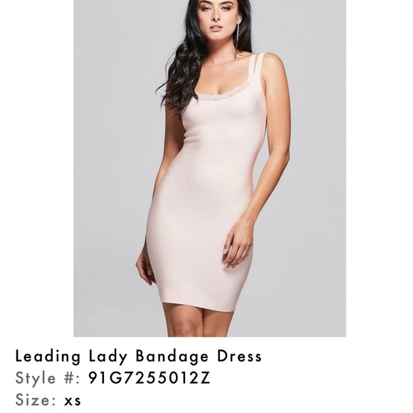 Pink Guess Bandage Dress (x-small) - Picture 3 of 3